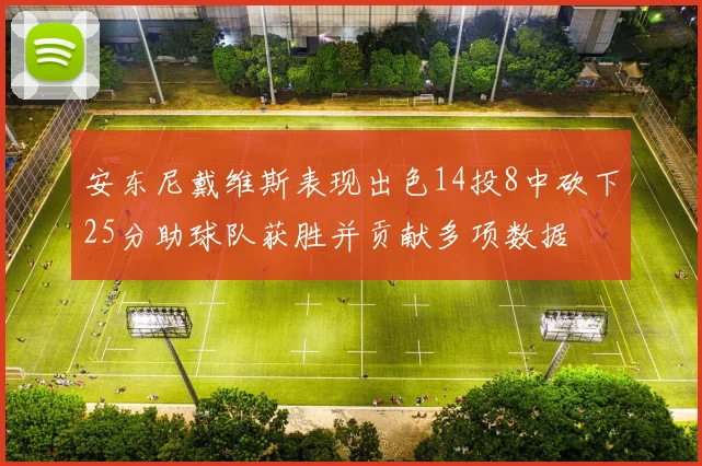 安东尼戴维斯表现出色14投8中砍下25分助球队获胜并贡献多项数据